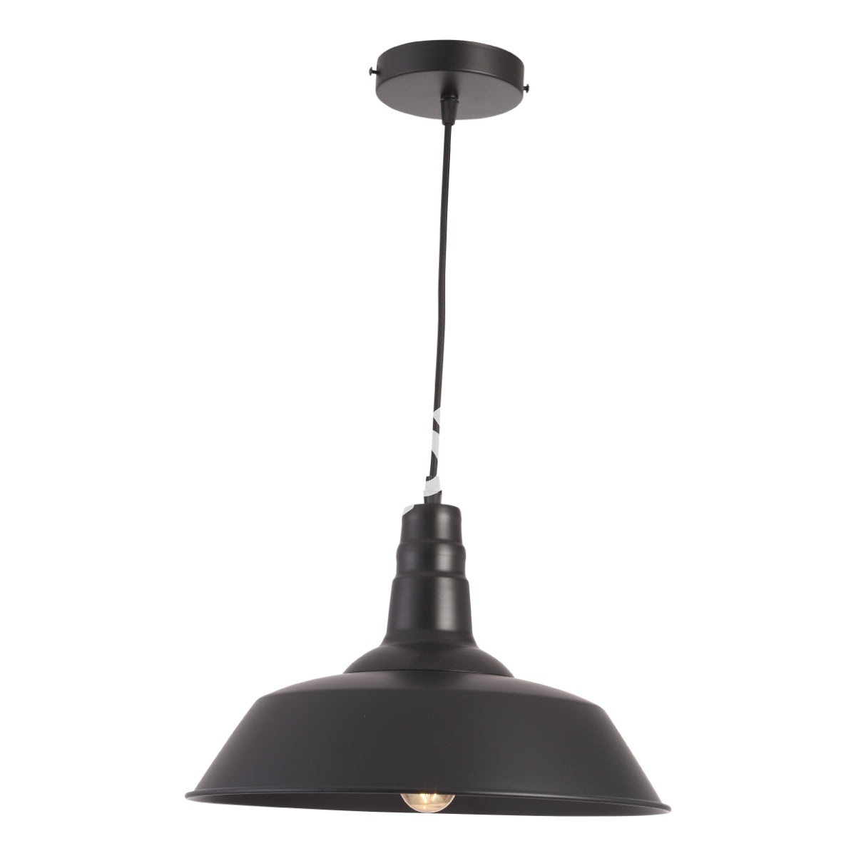 Светильник Подвесной RETRO 1xE27 черный 460mm1, 150-18362 8