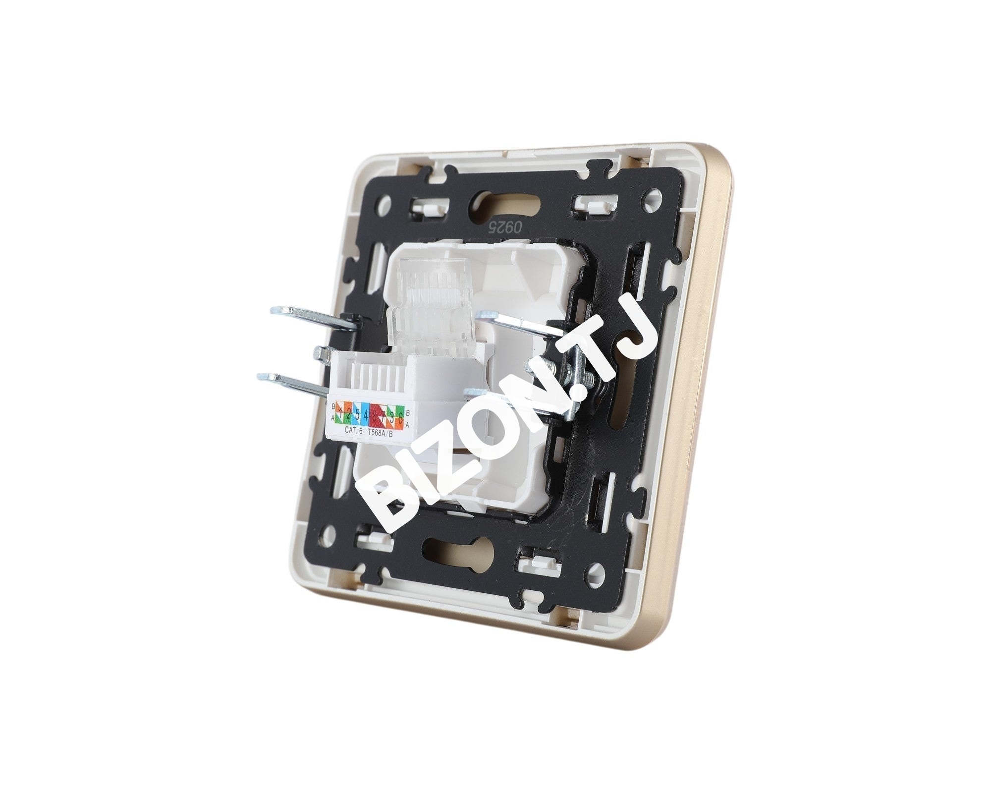 Розетка компьютер RJ45 CAT6, с / у, Белый, серия SAKURA, 100 / 10, 282-03100 13