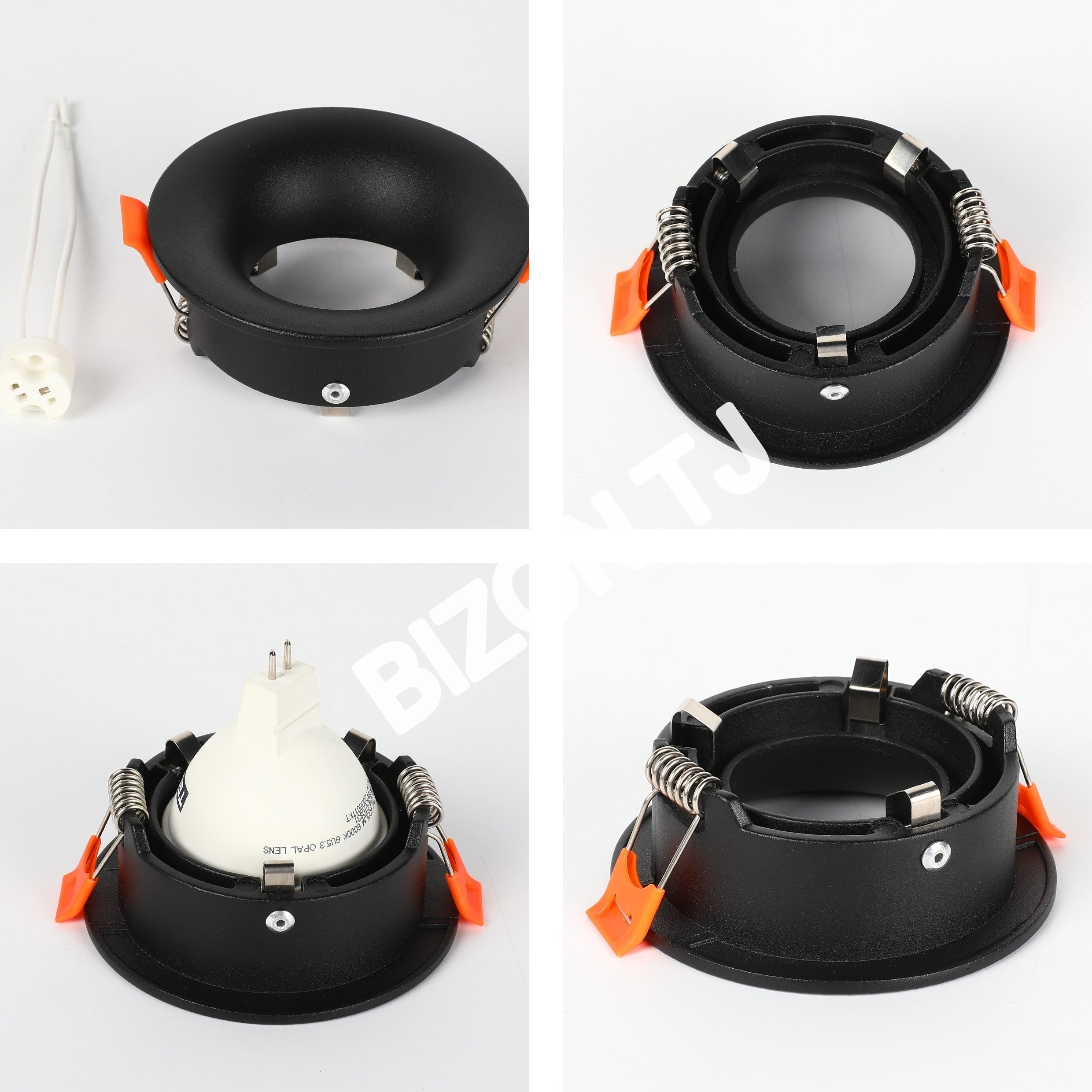 Светильник Low UGR Fixed Aluminium даунлайт GU5.3 WH квадратный IP20, 143-03528 16