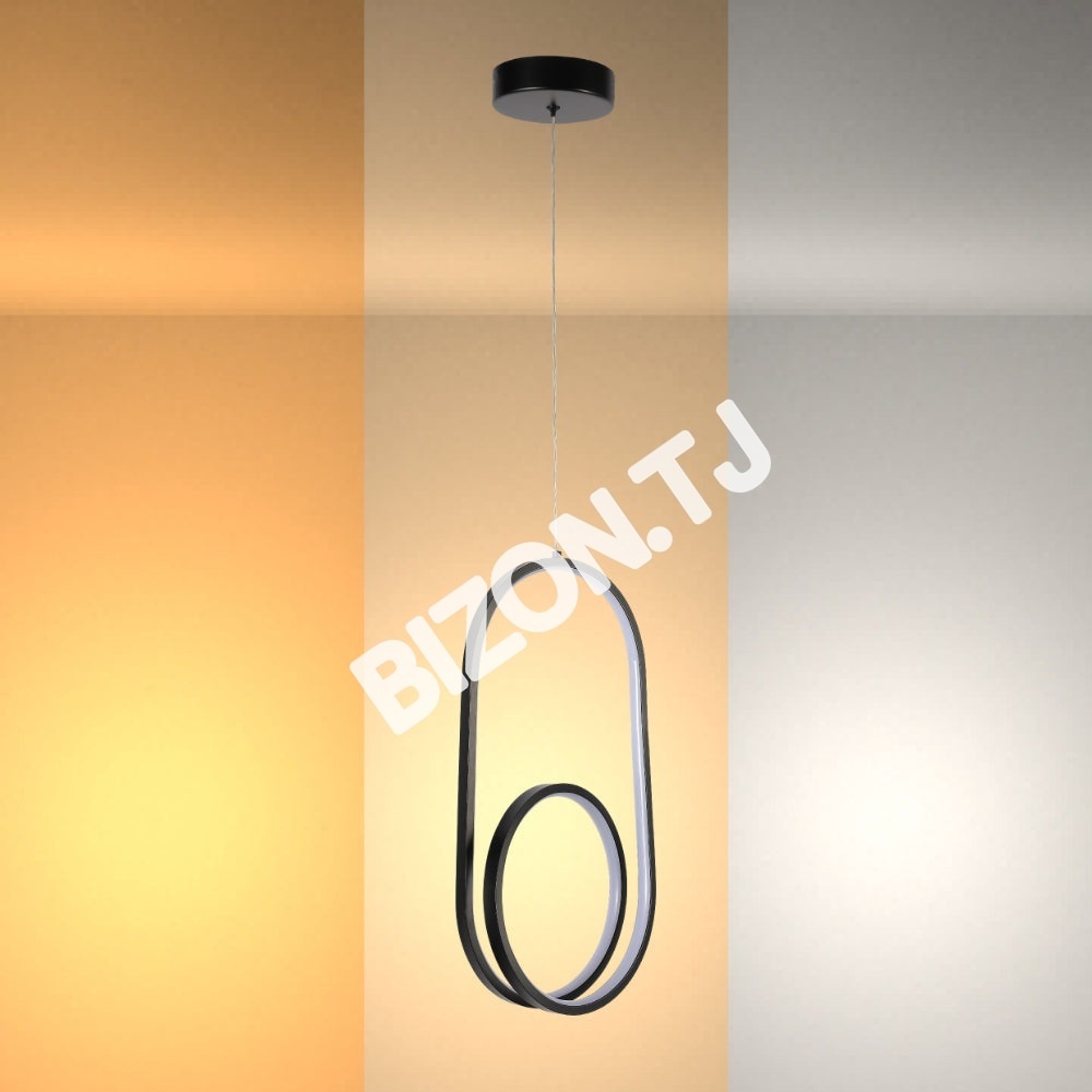 LED TIBIA 29-01 13 Вт Ring черный D200 CCT Changeble, 159-18133 6
