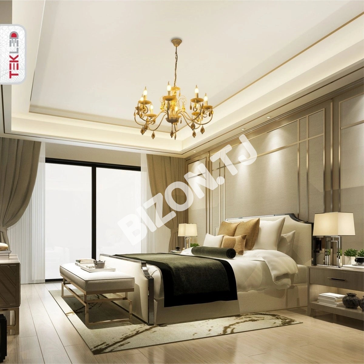 Люстра Amber Crystal золотой and белый металл 12 Arm потолочный Chandelier светильник с E14, 158-19445 14