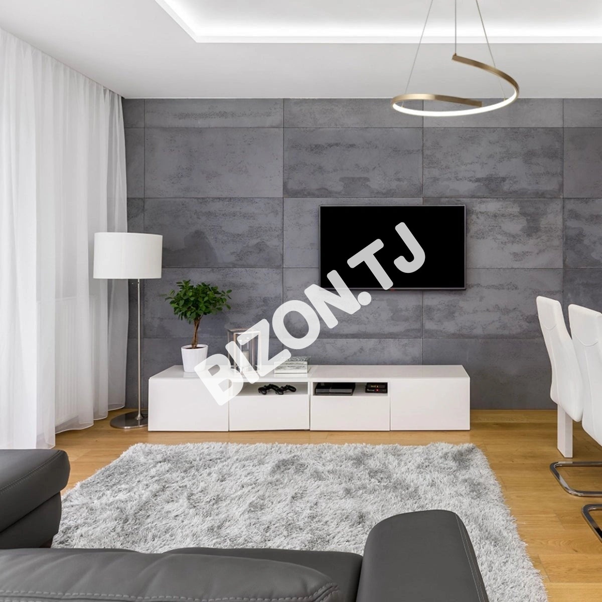 LED MOOD 30 Вт хром 1800 лм 415×415×1500, 154-17270 11