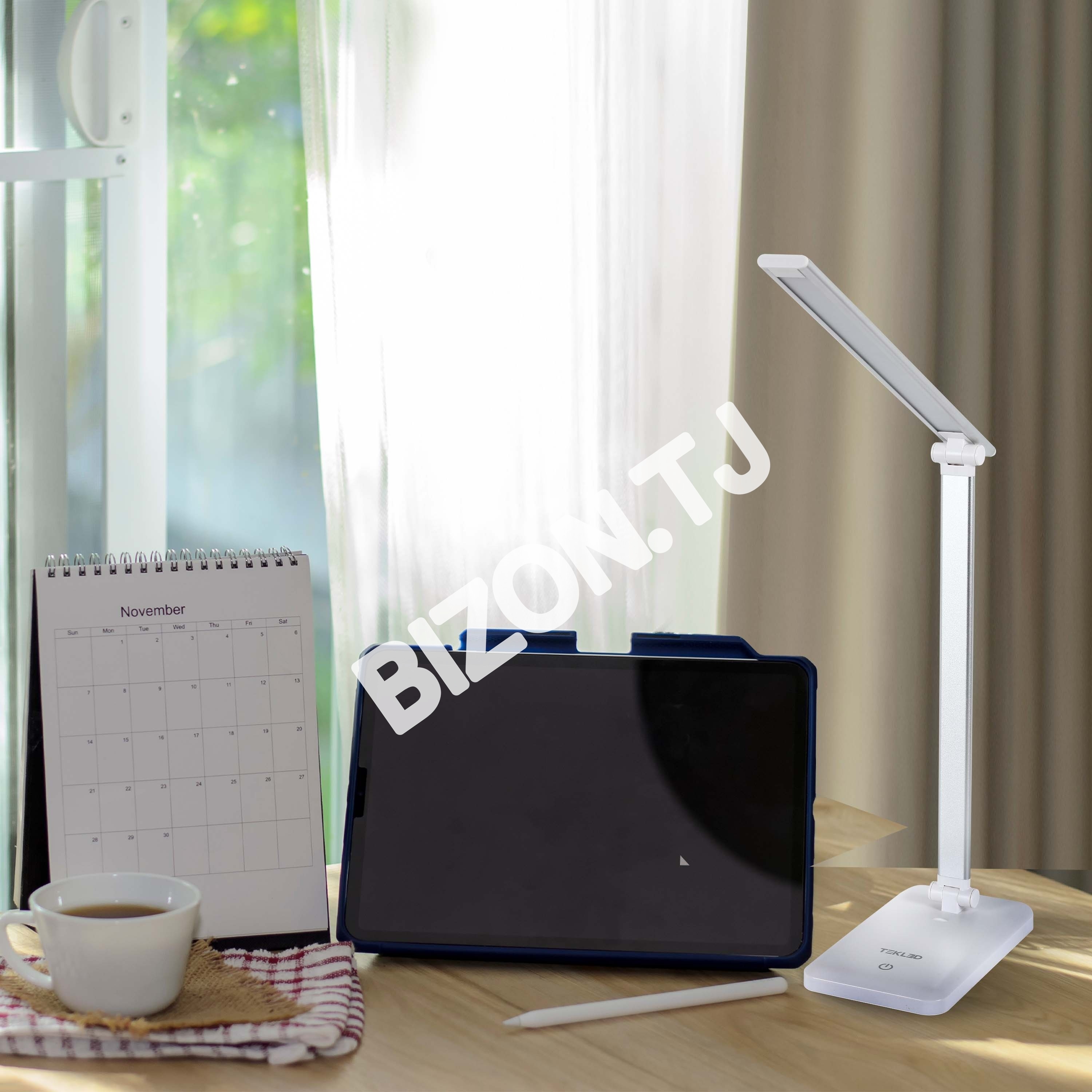 Светильник настольный LED PH376 5 Вт 5V350 лм BL 3000K6000 К, 130-03610 12