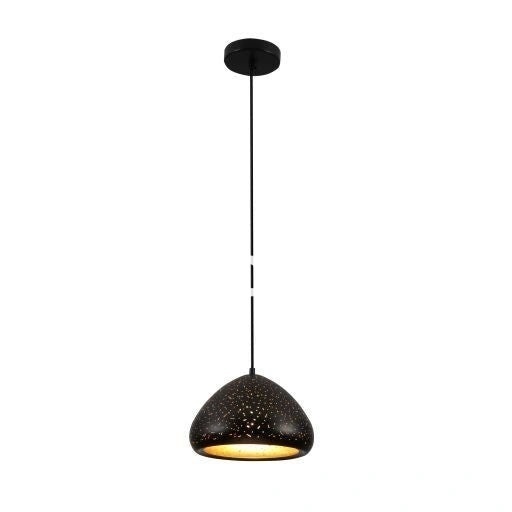 Черный золотой Dome Moroccan Night Milkyway потолочный подвесной светильник с E27 Fitting, 150-18380