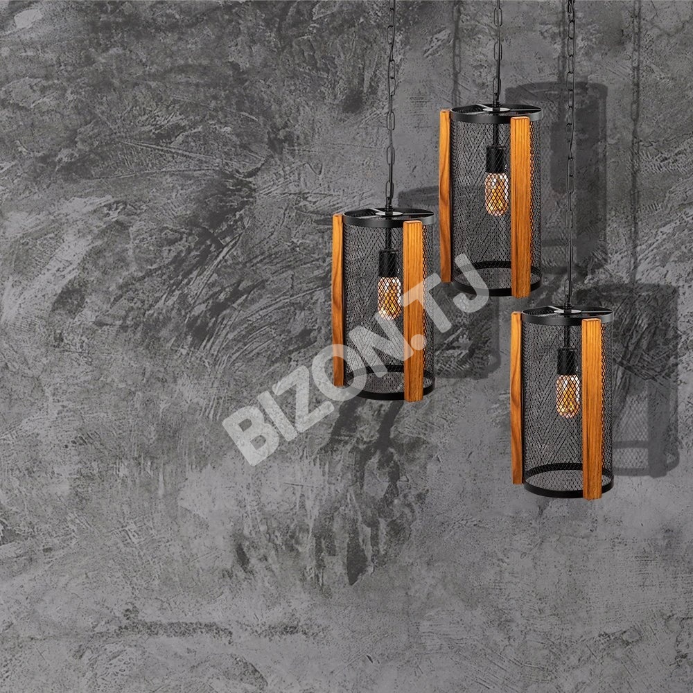 Люстра Chandelier 8675-D1xE27 BK METALIZ, 156-19524 7