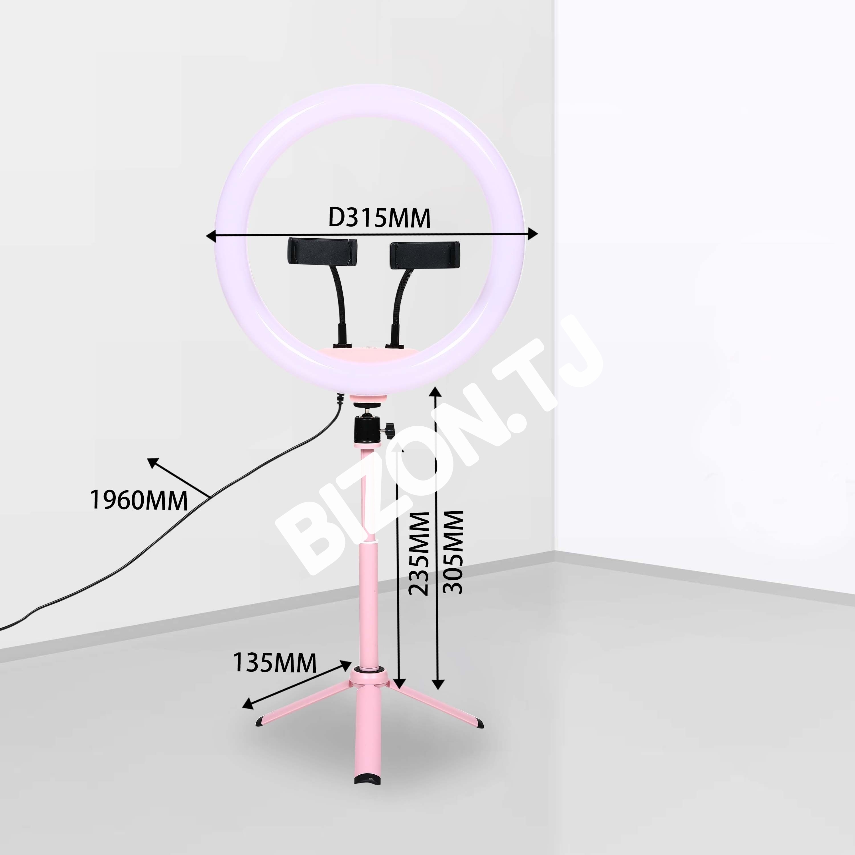 Светильник напольный LED MFSL11 Вт BL bez nozhki диммируемый 300 мм, 130-03504 20