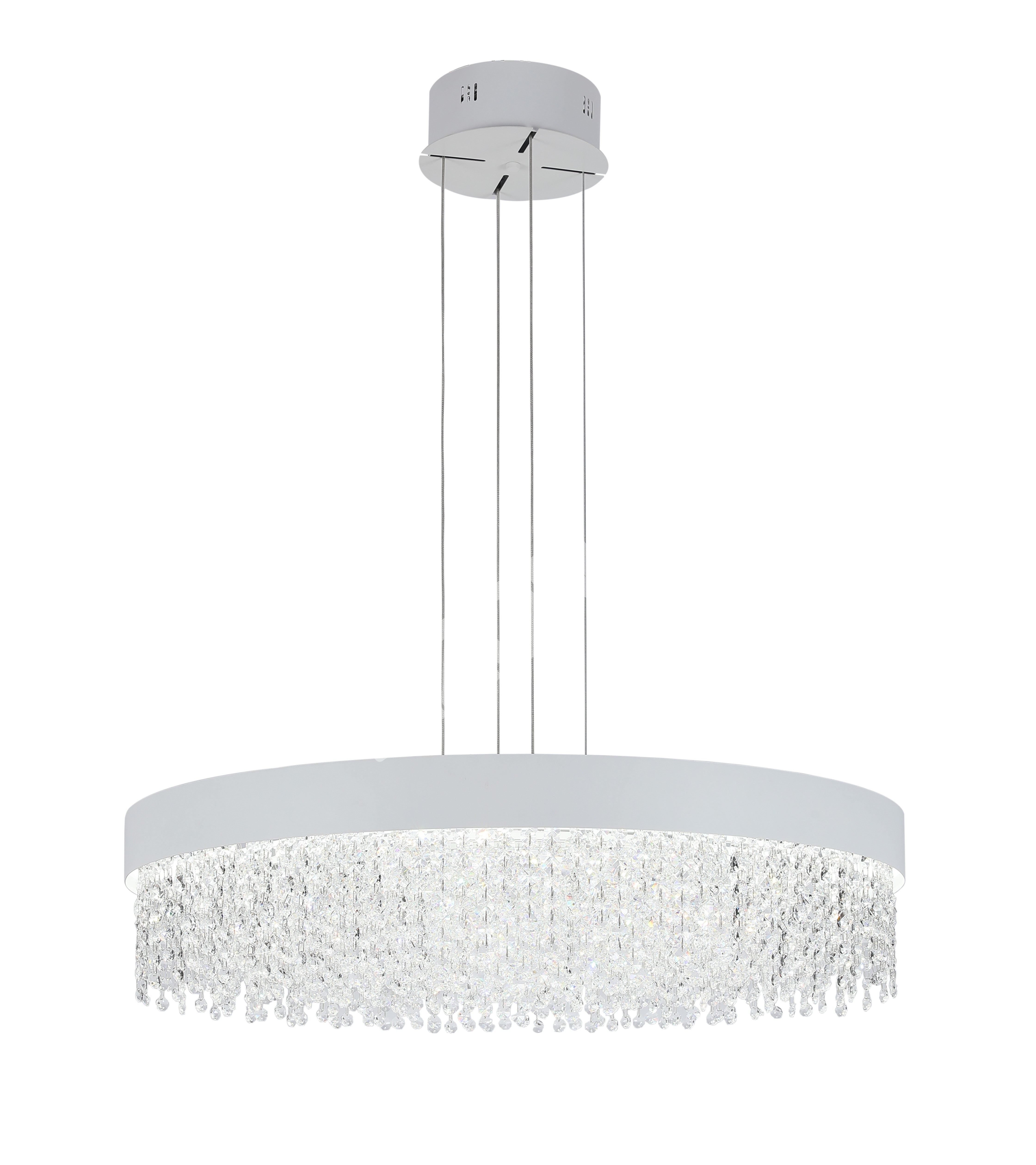 Люстра Crystal Q3606 3CCT белый D800мм, 159-18580