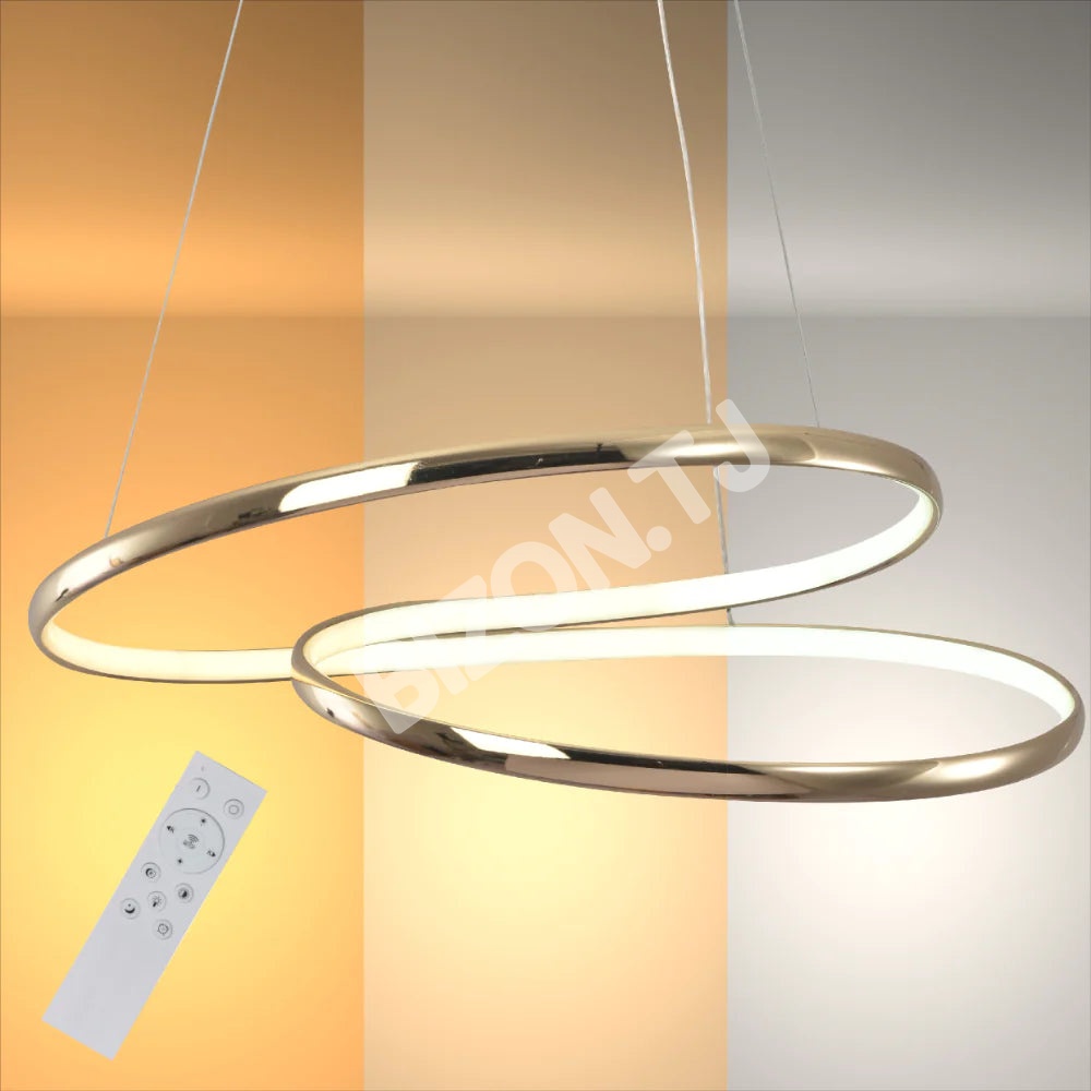 Люстра LED 40 Вт DIMM CH+черный 600×600×1000, 159-17964 7