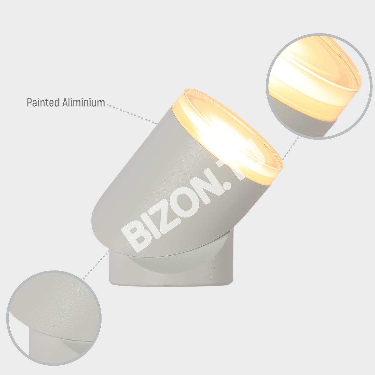 Rotatable Cylinders 2 way уличный LED настенный светильник B, 182-03418 14