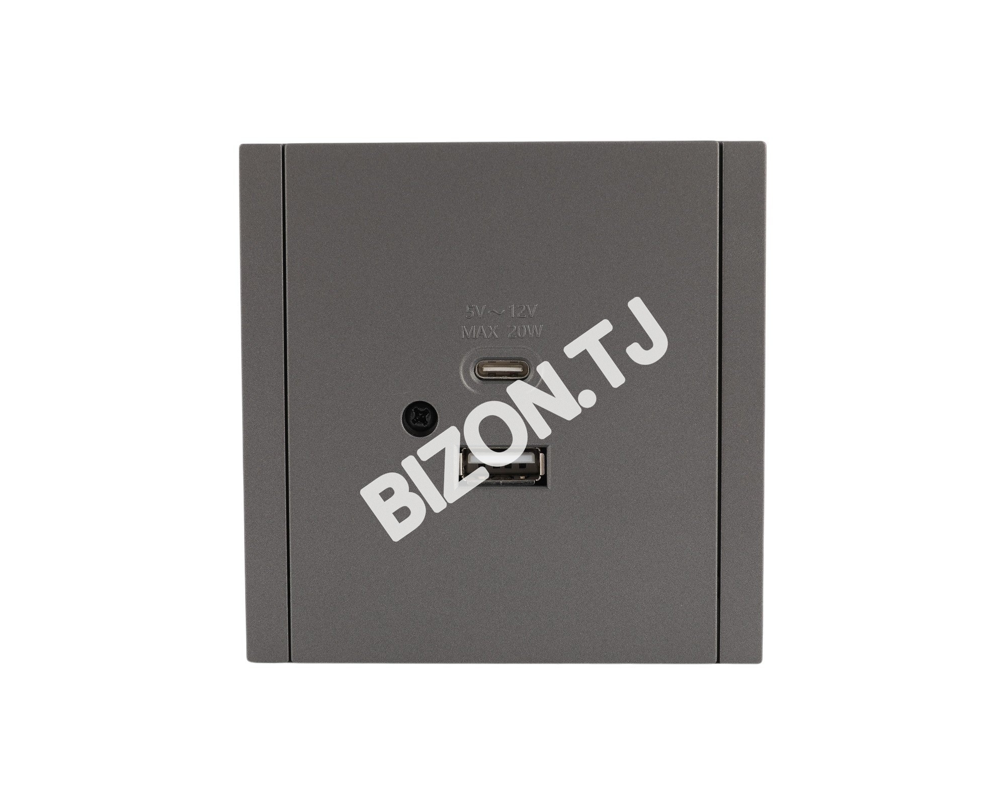 Розетка USB+TYPE C 20Вт, с / у, Черная, серия NIZMO, ELECTRIC 96 / 8, 283-03530 6
