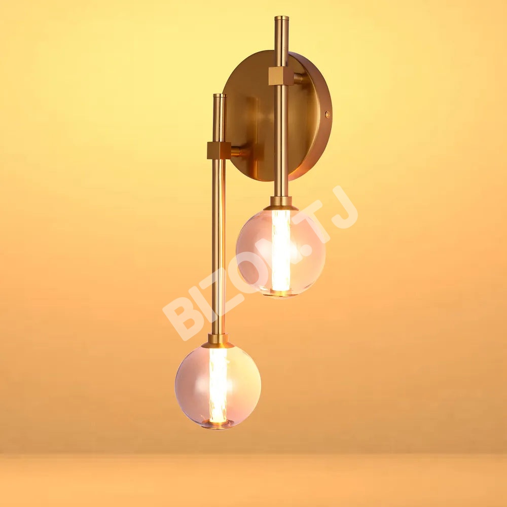 Бра LED Бра 39308-2B Clear 3000 К, 151-20052