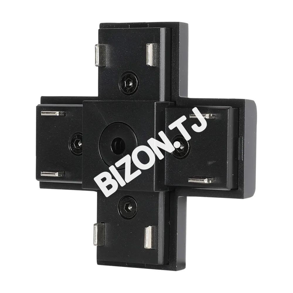 Магнитный SLIM Connector вертикальн. черный трековый (T, 169-03716 9