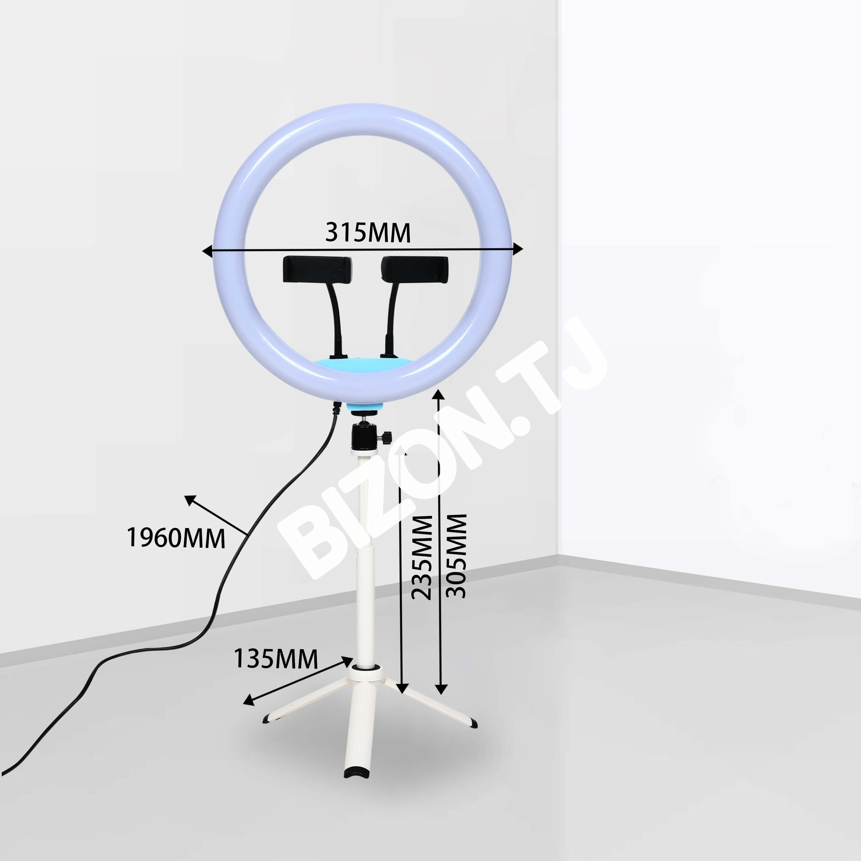 Светильник напольный LED MFSL11 Вт BL bez nozhki диммируемый 300 мм, 130-03504 19