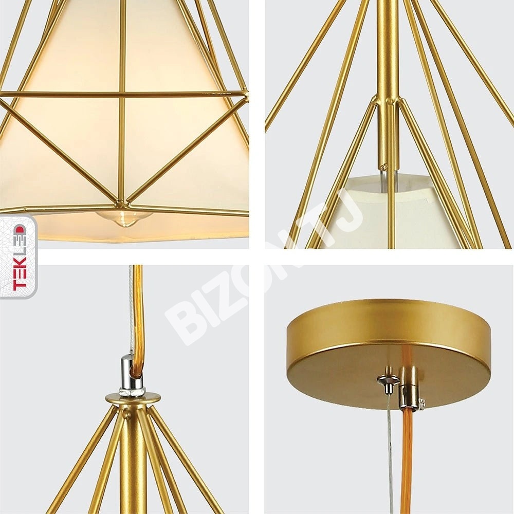 Светильник черный Wire опал Shade Caged Funnel подвесной потолочный светильник 162-1BK с E27, 150-17746 6