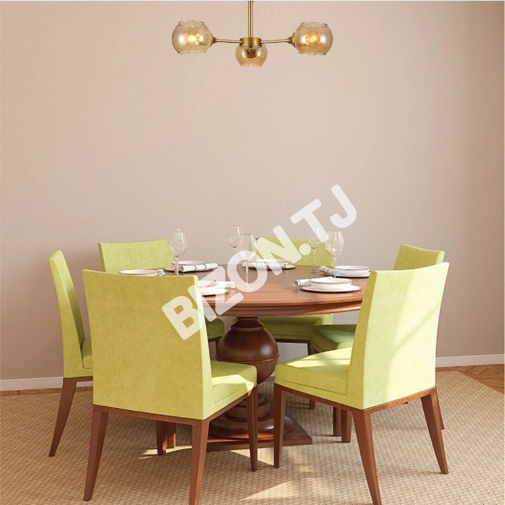 Люстра 52012 3xE27 CHAMPAGNE+золотой, 159-17632 11