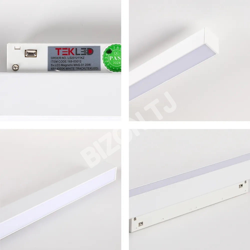 Светильник LED магнитный MAG-01 20 Вт 48 В 4000 К белый трековый, 169-03012 6