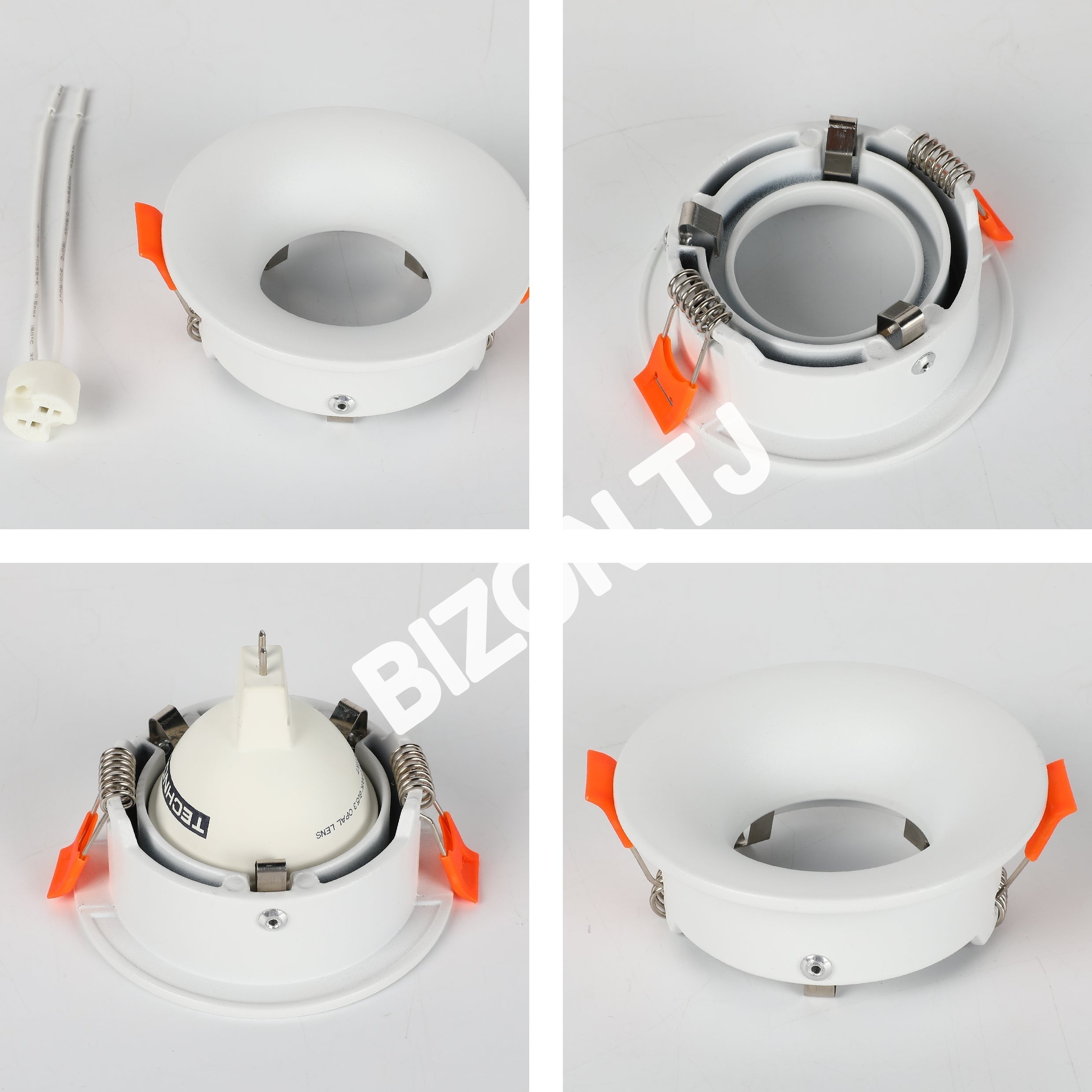 Светильник Low UGR Fixed Aluminium даунлайт GU5.3 WH квадратный IP20, 143-03528 21