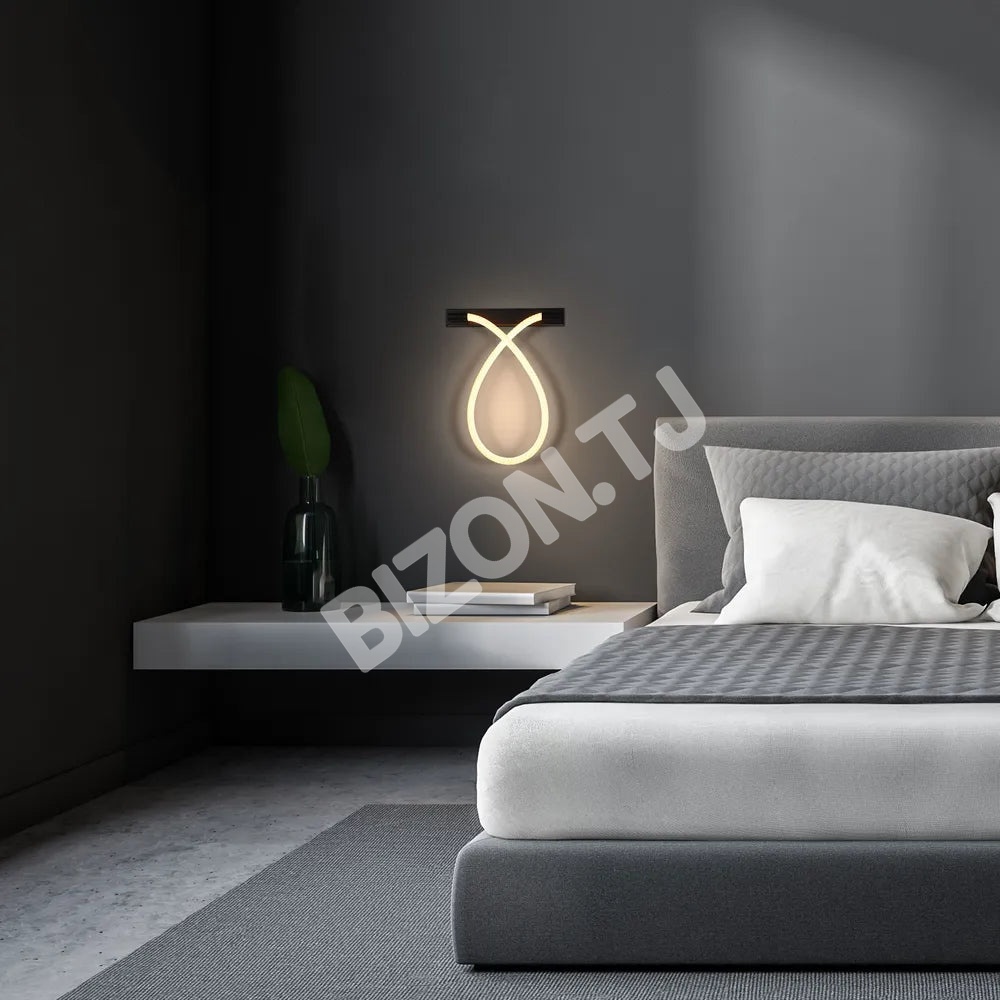 Бра LED Бра 39291 черный 3000 К, 151-20070 2