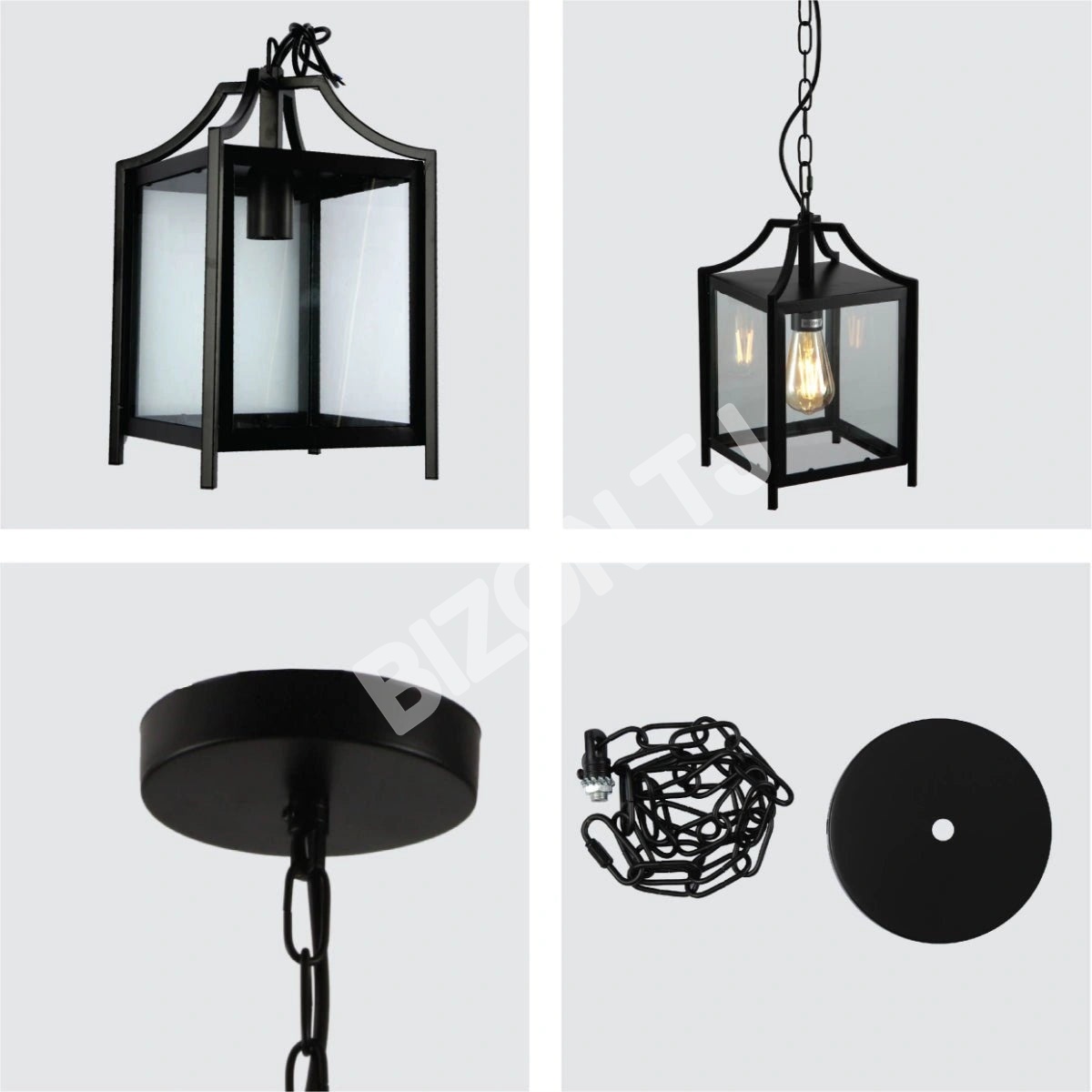 Cube Retro Traditional Lantern подвесной потолочный Lig, 159-17868 4