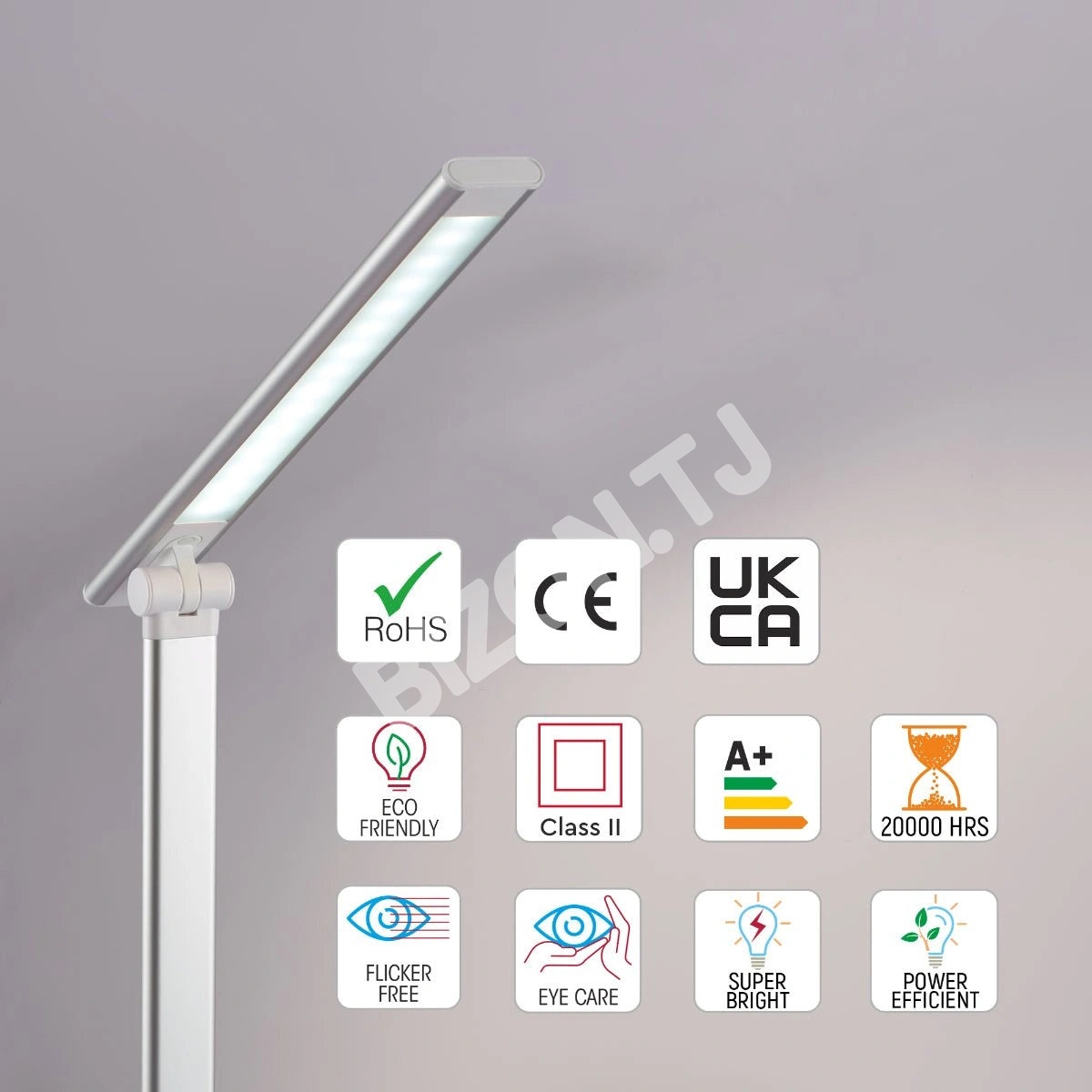 Светильник настольный LED PH3833 10 Вт 5 В 350 лм BL 3000K6000 К, 130-03626 5