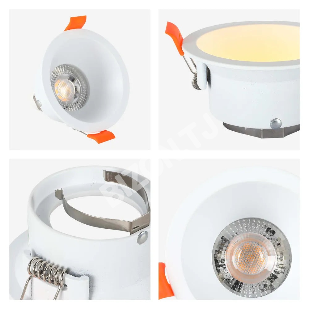 Светильник Extra Low UGR Fixed Aluminium даунлайт T-101 IP20 GU10 черный круглый, 143-03996 14