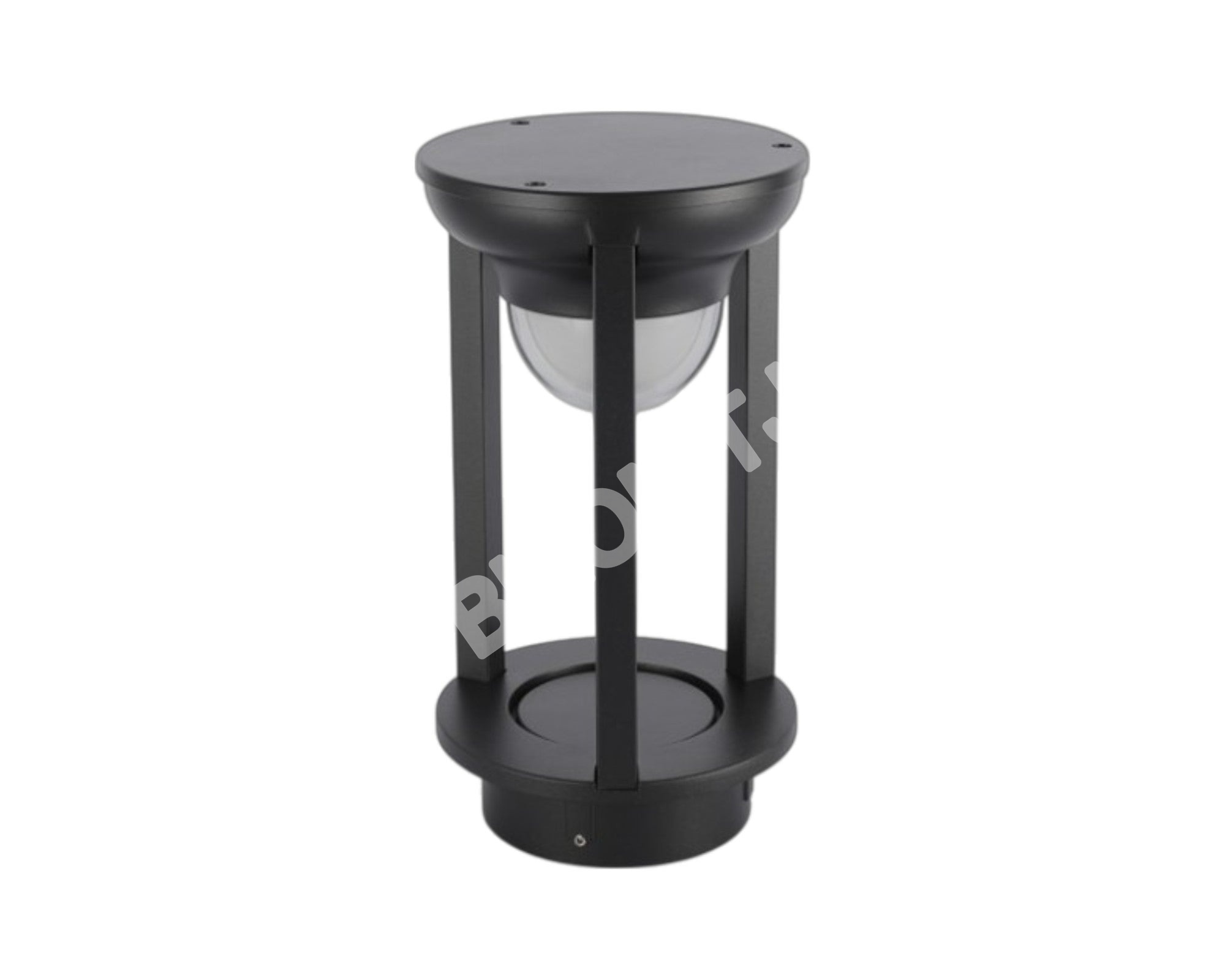 Светильник LED 2094YB-HH Single черный 12 Вт 3CCT IP65, 257-03084