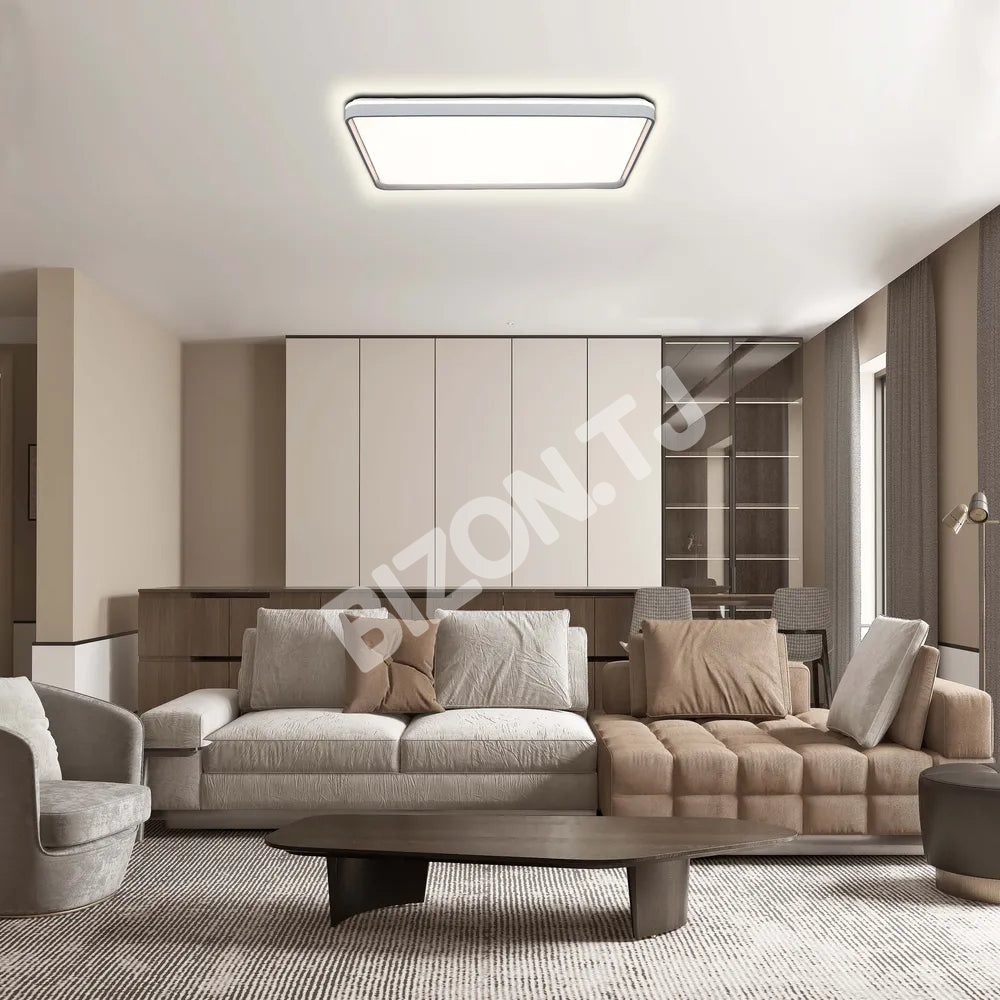 Светильник LED квадрат потолочн Светильник SANKIA 80Wx2 синий 950×65, 165-16037 3