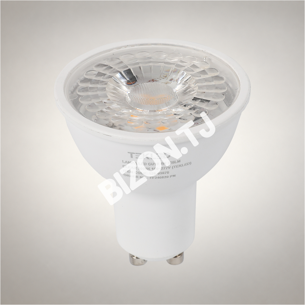 Лампа LED GU10 4 Вт 500 лм CLEAR 4000 К, 526-03072 2