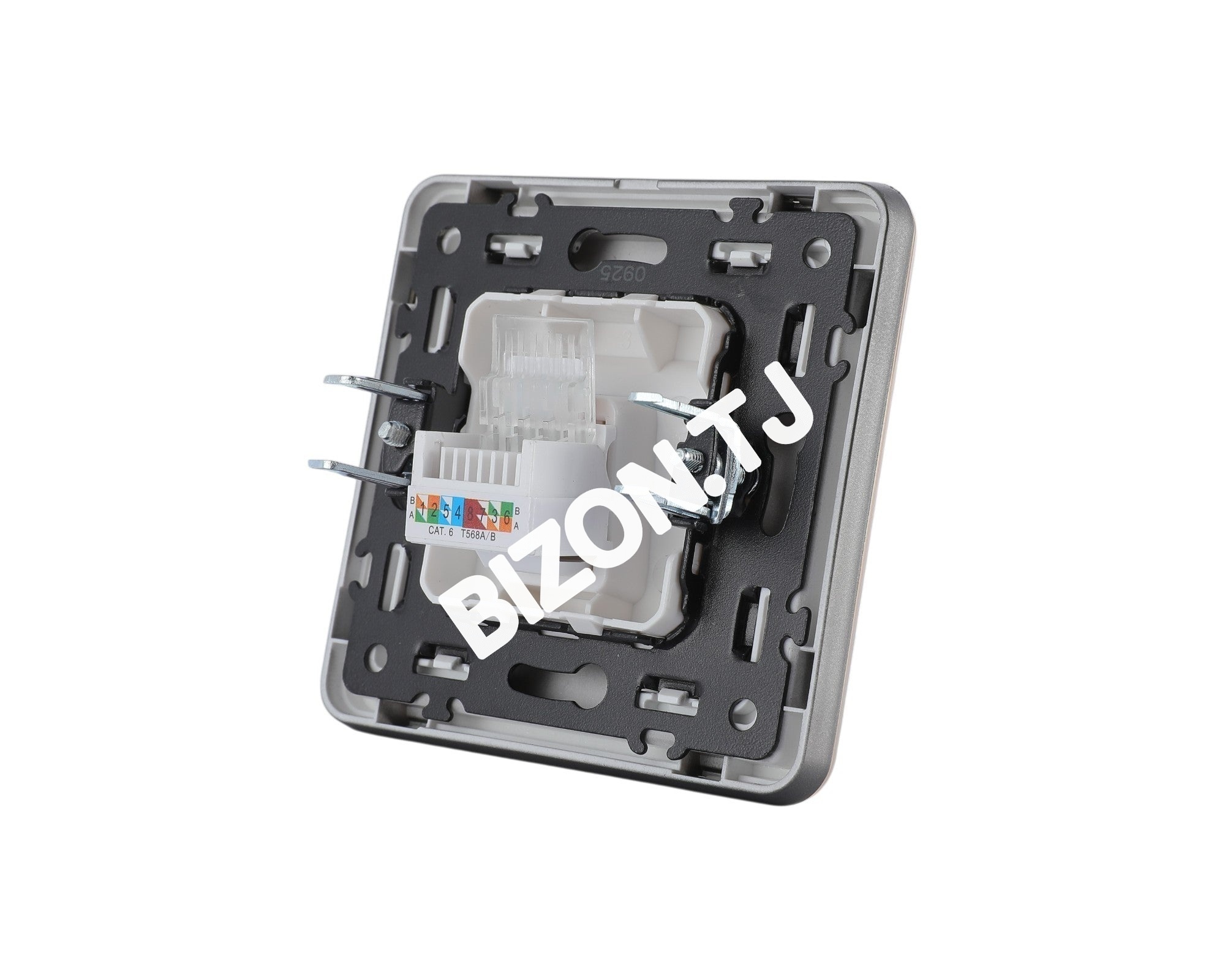 Розетка компьютер RJ45 CAT6, с / у, Белый, серия SAKURA, 100 / 10, 282-03100 18