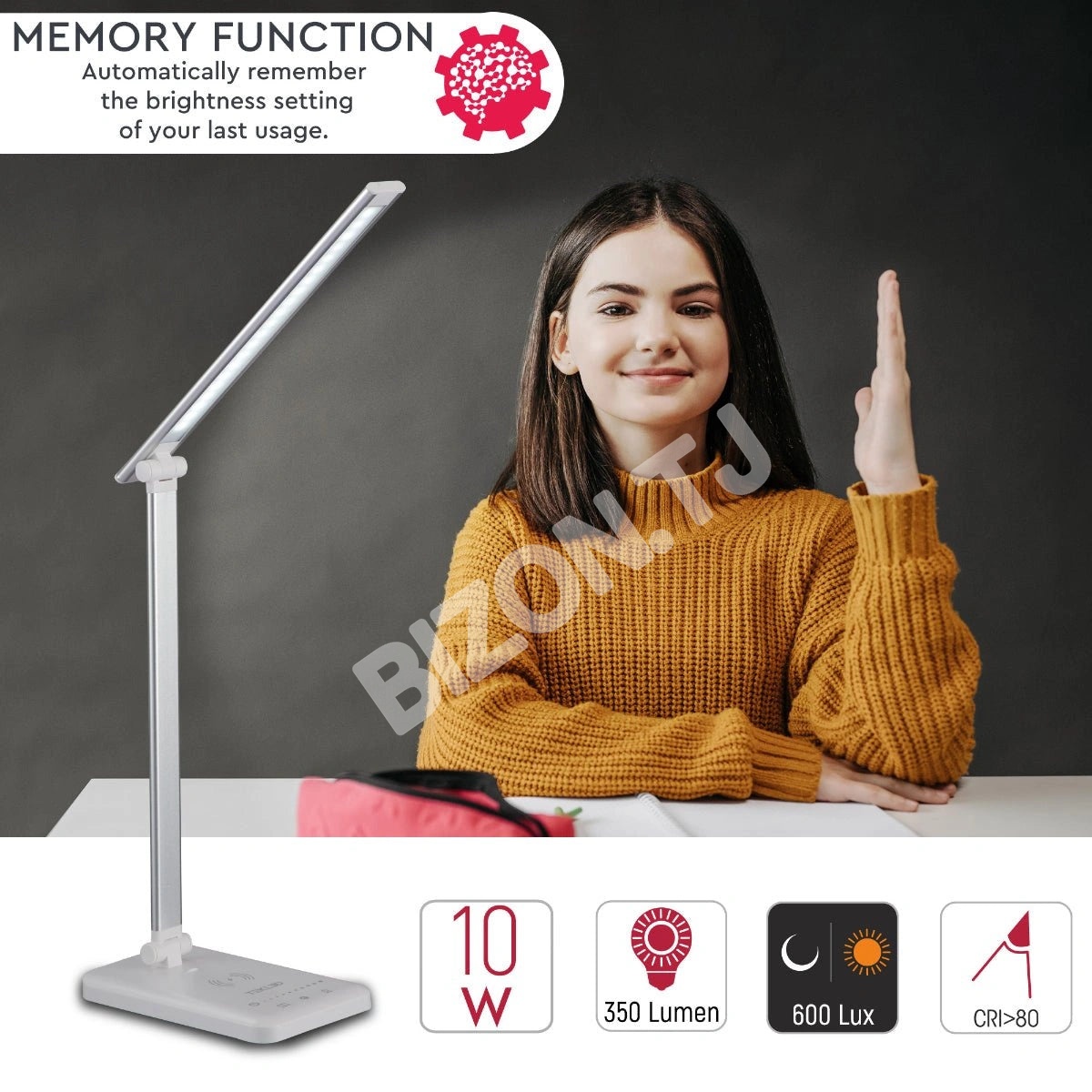 Настольный светильник LED PH376 10W5V350 лм BL3000K6000KUK, 130-03614 6