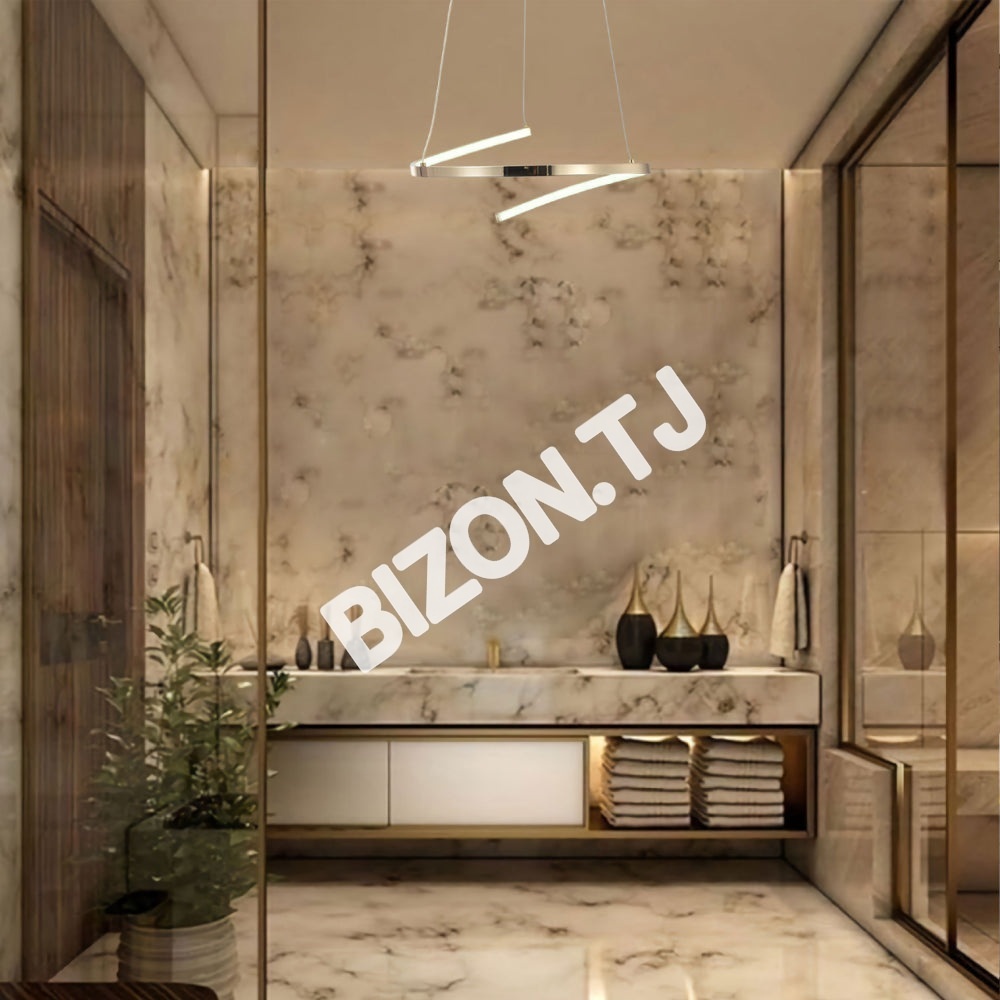 LED MOOD 30 Вт хром 1800 лм 415×415×1500, 154-17270 14