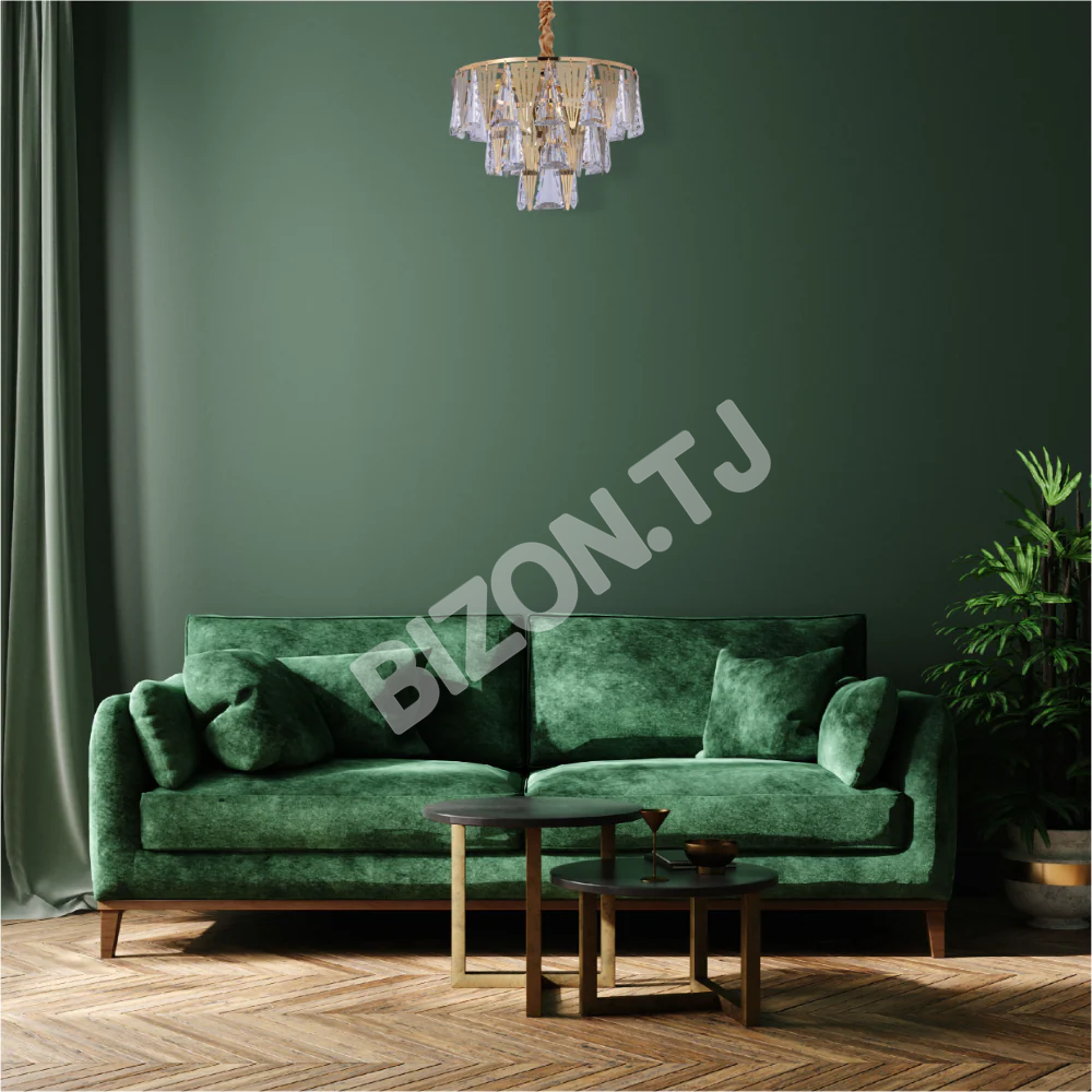 Люстра 3106 E14×12 золотой D600, 159-17914 6