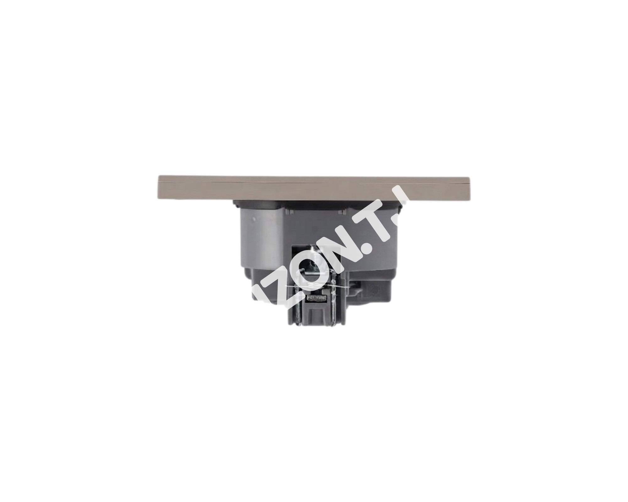 Розетка SCHUKO с / з, с / у, Черная, серия NIZMO, ELECTRIC 120 / 10, 283-03512 19