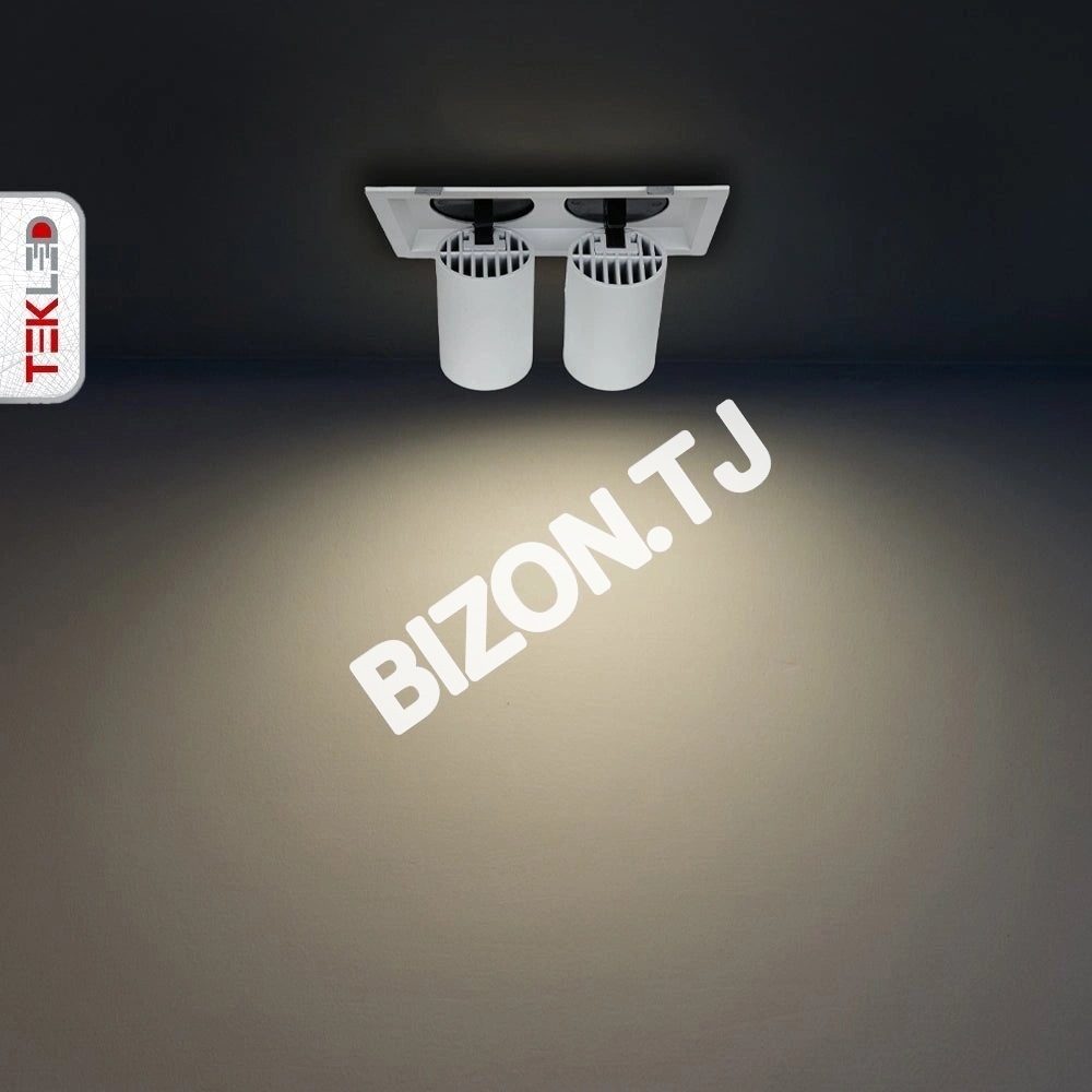 Светильник даунлайт LED DURBUN 2*10 Вт 4000 К WH 12, 165-03942 25