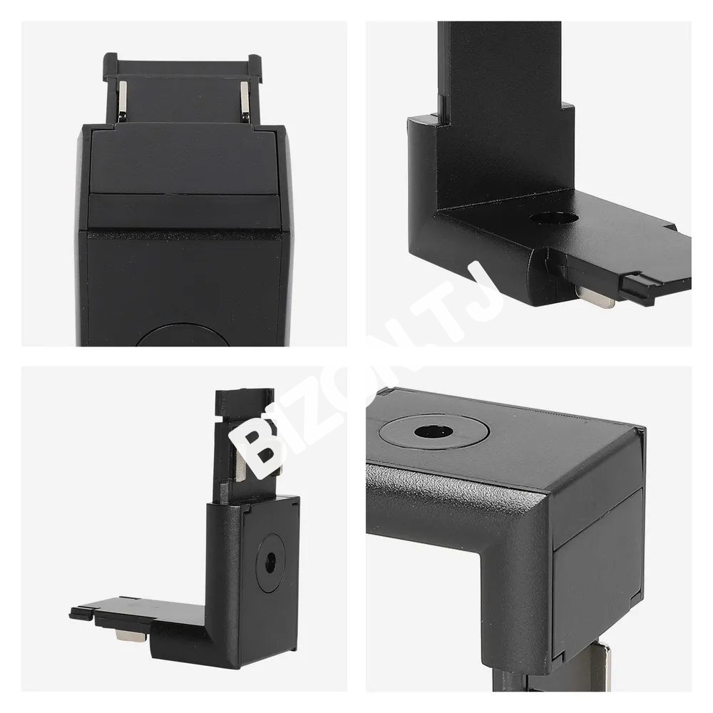 Магнитный SLIM Connector вертикальн. черный трековый (T, 169-03716 4