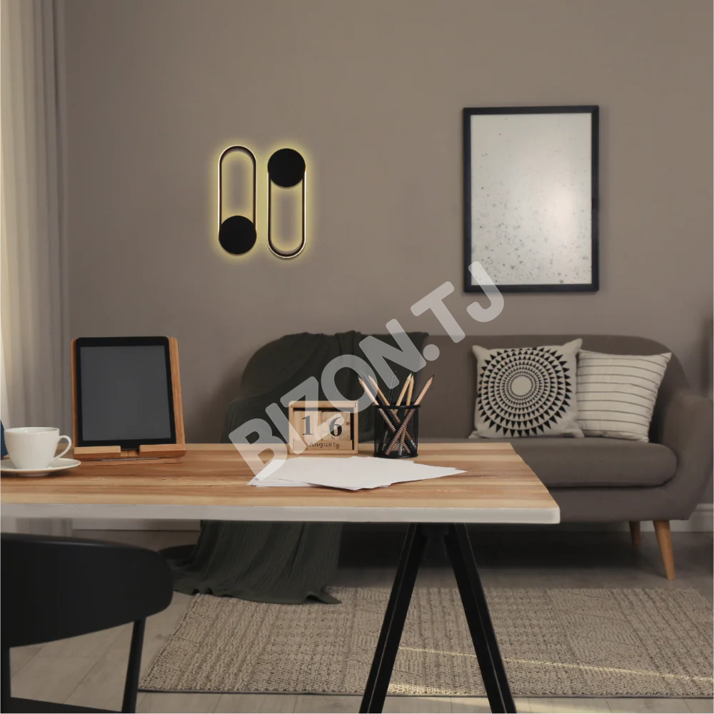 Бра Ellipse Ambient LED настенный Sconce черный 3000 К 24 Вт, 151-19813 4