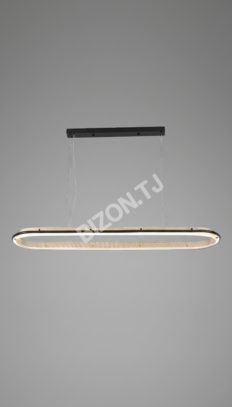 Светильник подвесной LED черный+золотой H081B L1200xW260 32 Вт 3000 К, 150-19238