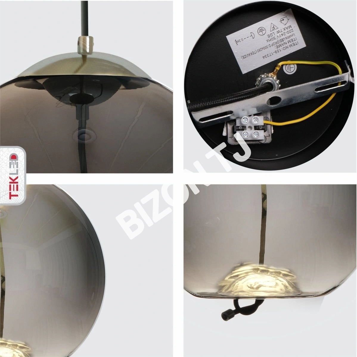 Люстра LED DROP B 180×260, 159-17332 12
