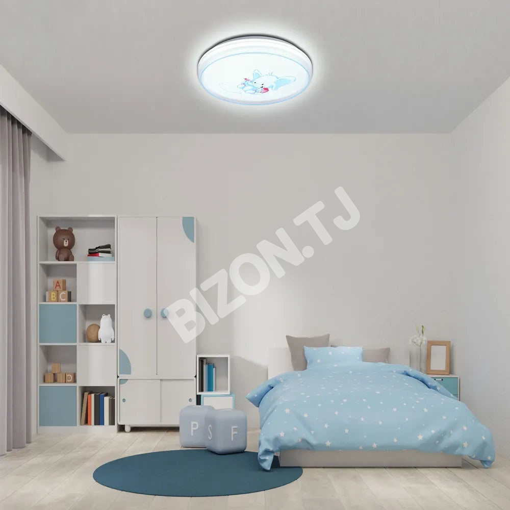 Светильник LED потолочный Светильник ELEPHANT 30Wx2 синий D400 6000 К, 165-16031 3