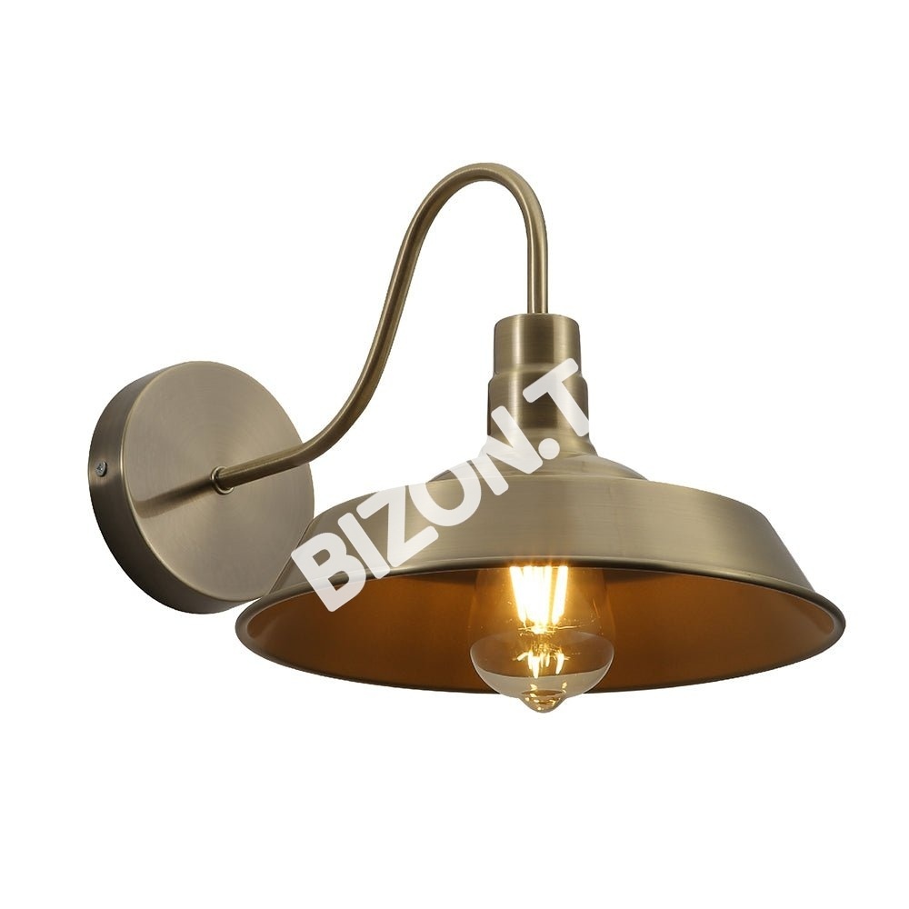Бра белый Swan Step металл Industrial Retro настенный светильник с E27 Fitting, 151-19610 3