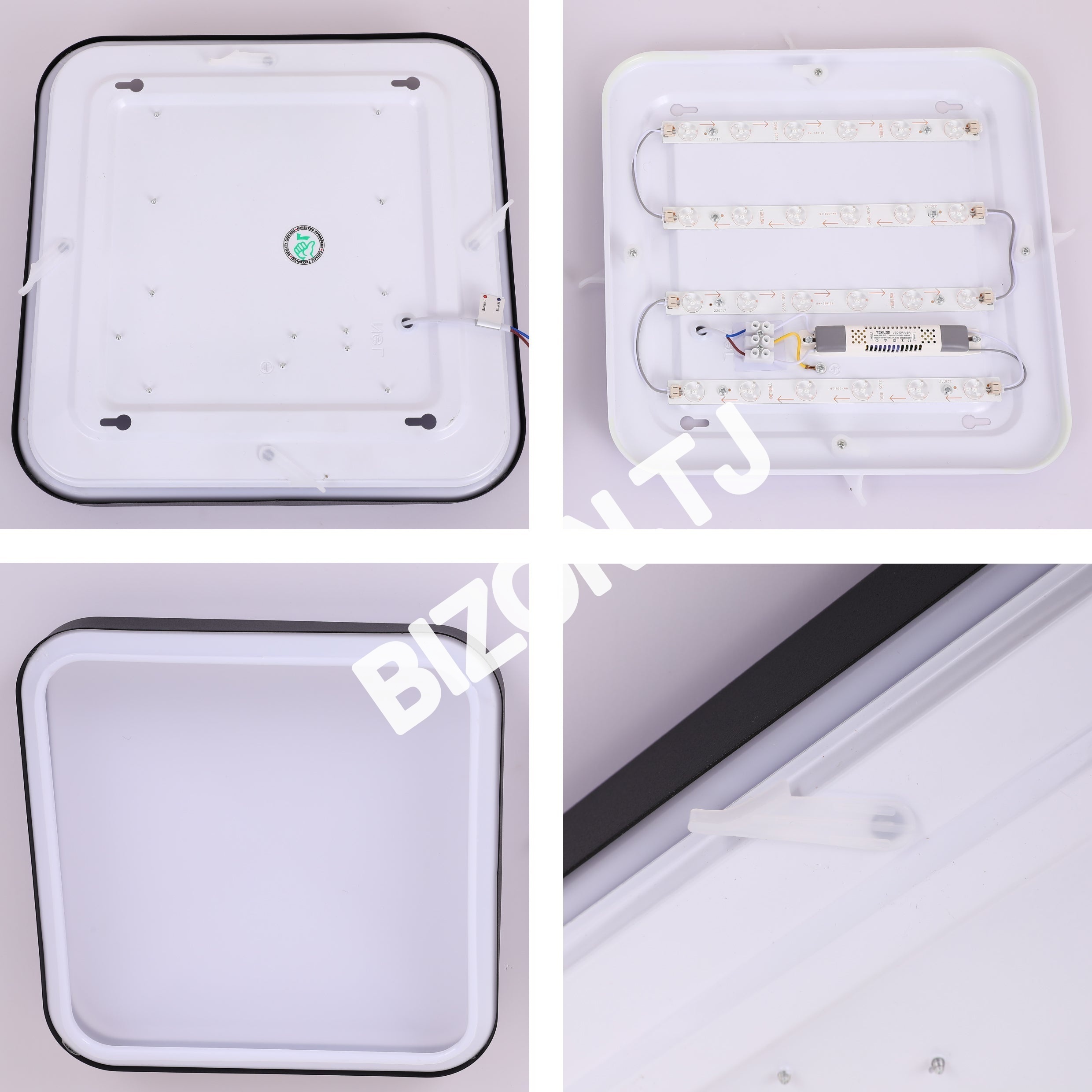 LED RIO-рамка 36 Вт черный 4000 К, 118-03264 15