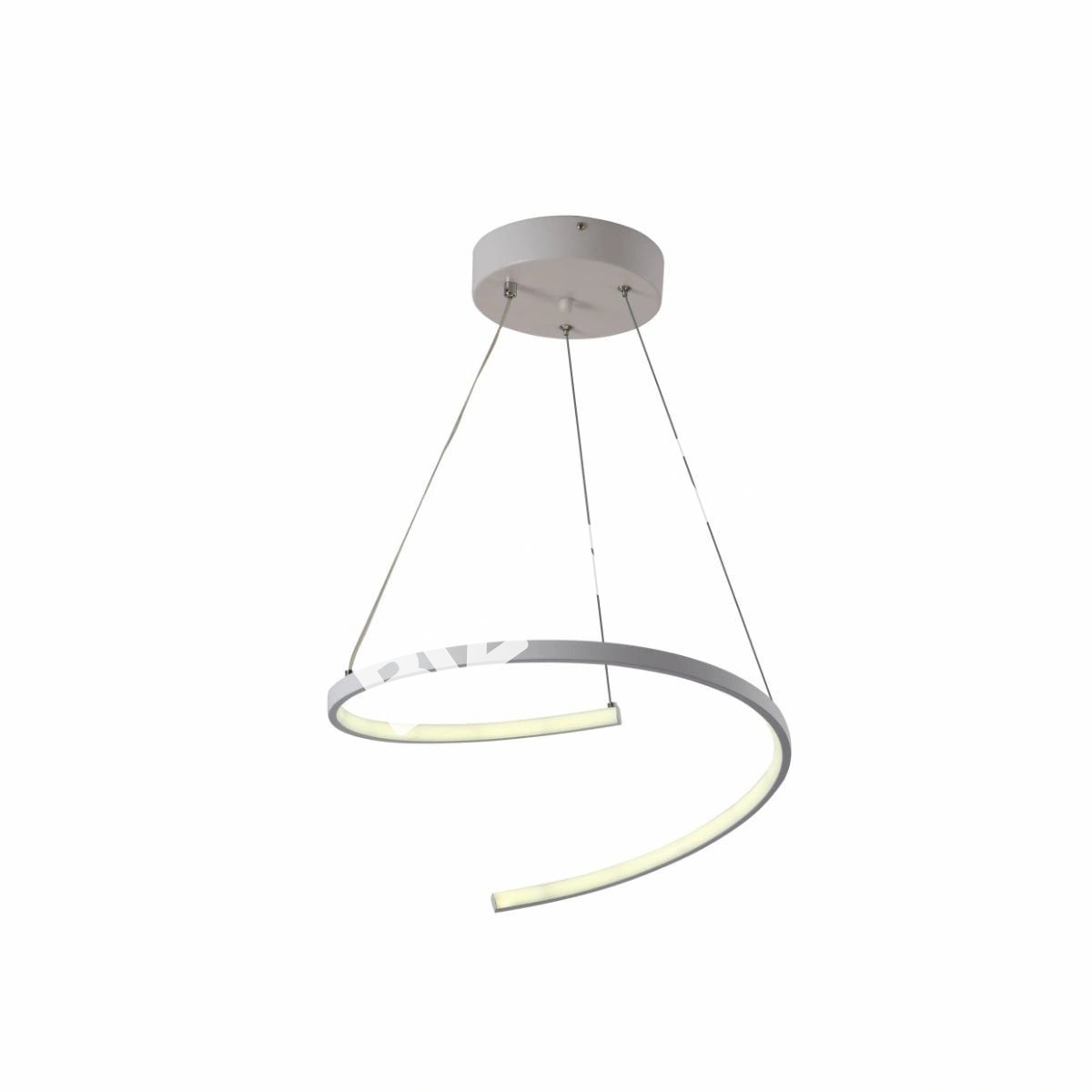 LED MOOD 30 Вт хром 1800 лм 415×415×1500, 154-17270 5