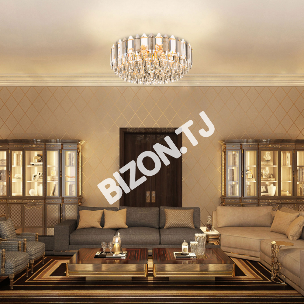 Люстра 3203 E14×16 золотой D800, 159-17924 3