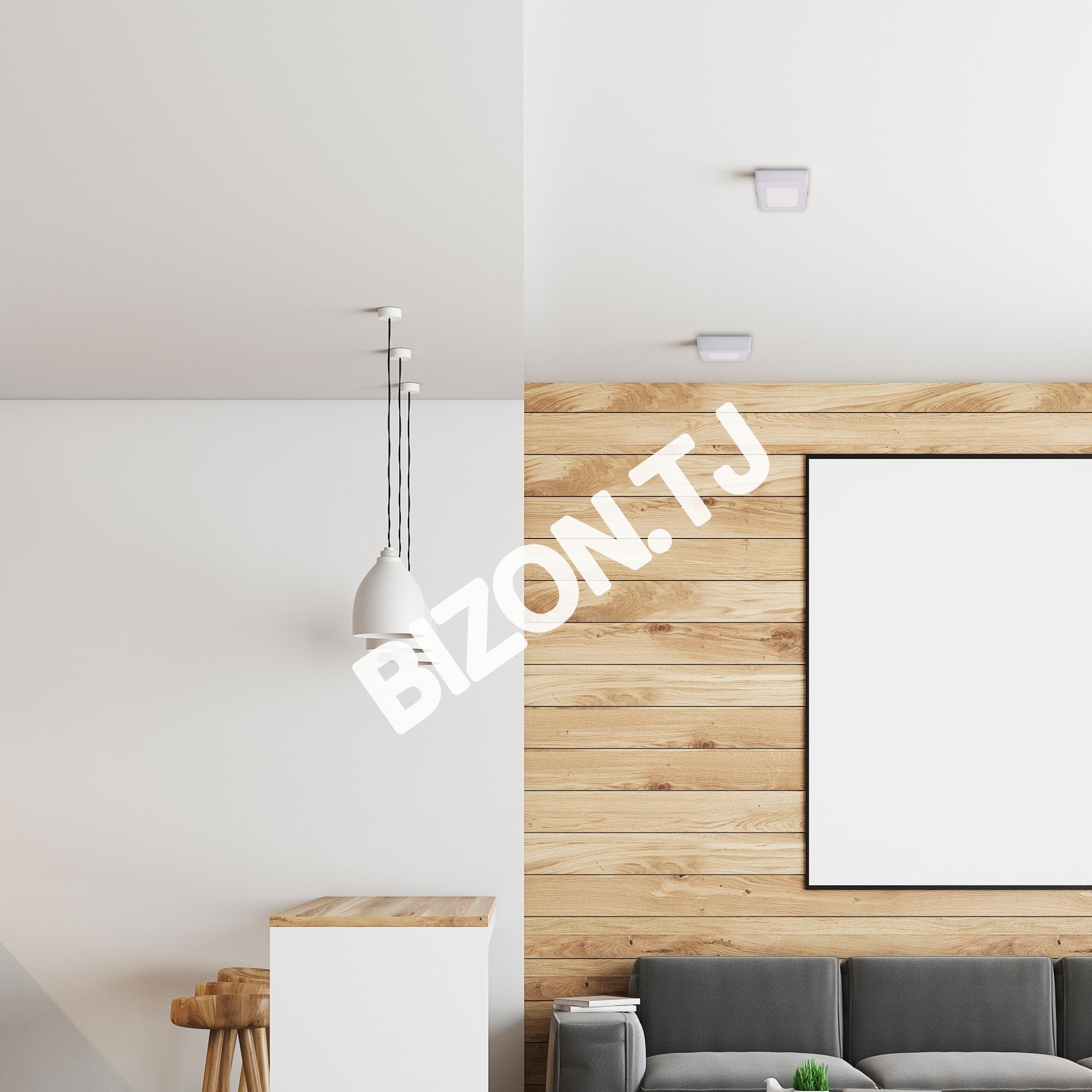 Светильник-панель PL LED KVADRO панель 6 Вт S / U 4000K50, 165-03959 3
