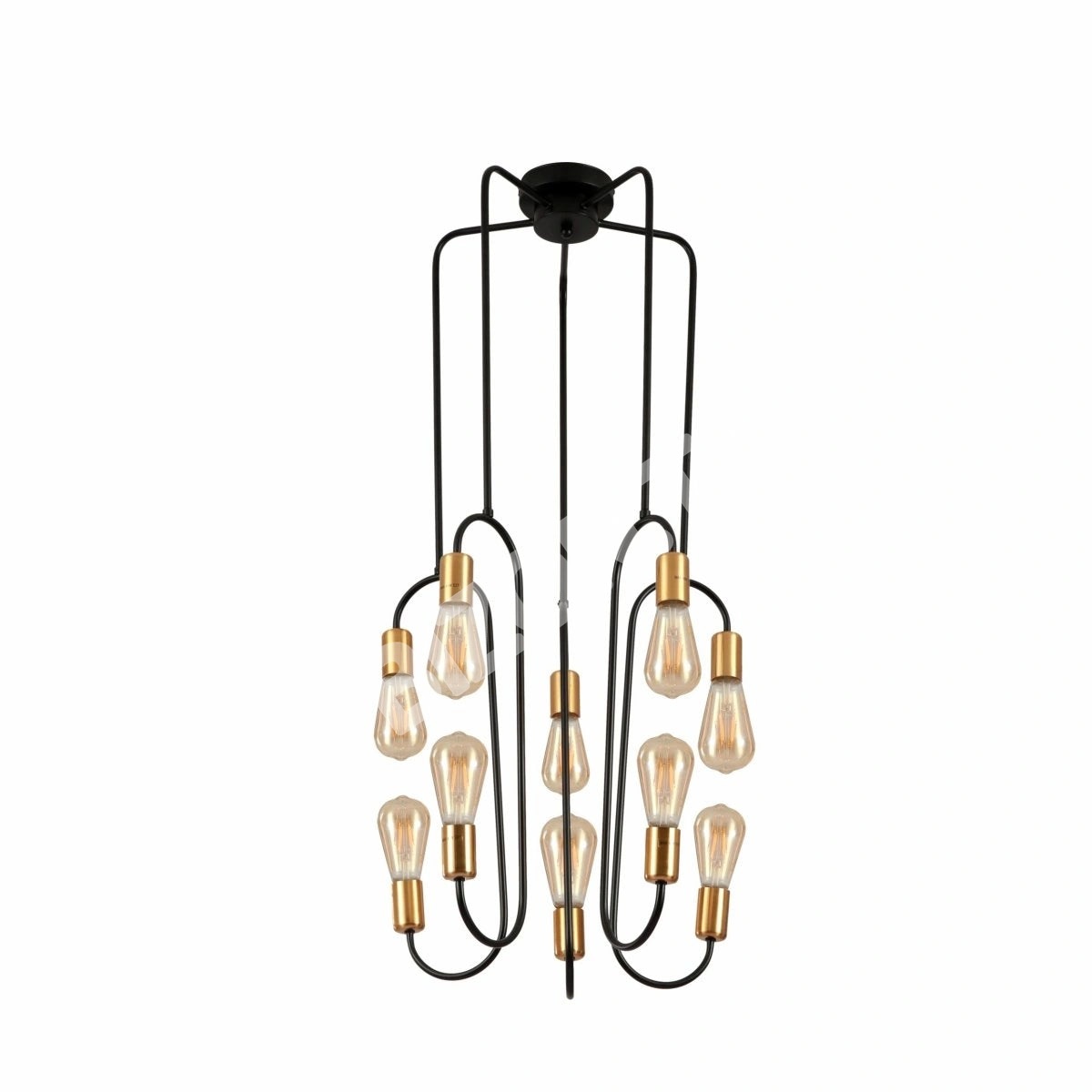Люстра черный and золотой современный Nordic подвесной Chandelier Ce, 159-17482