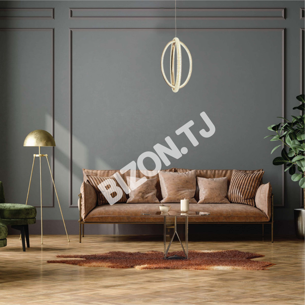 Люстра LED 40 Вт DIMM золотой 580×380×1000, 159-17960 3