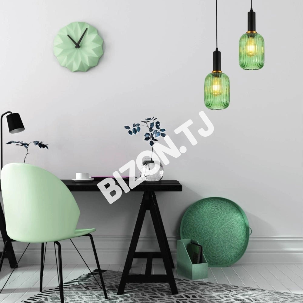 Светильник pod MALOTO D300 1xE27 EMERALD GREEN1, 150-18716 10