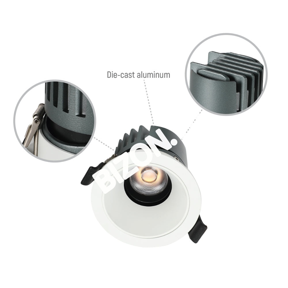 Светильник LED Spotlight даунлайт 10 Вт 3000 К IP20 белый, 143-04050 6