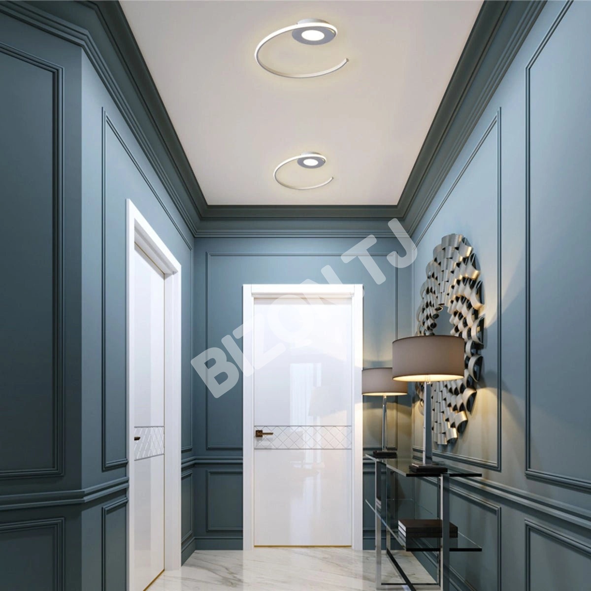 Люстра Chandelier LED LESLA 30 Вт WH 1800 лм 415×4, 154-17266 8