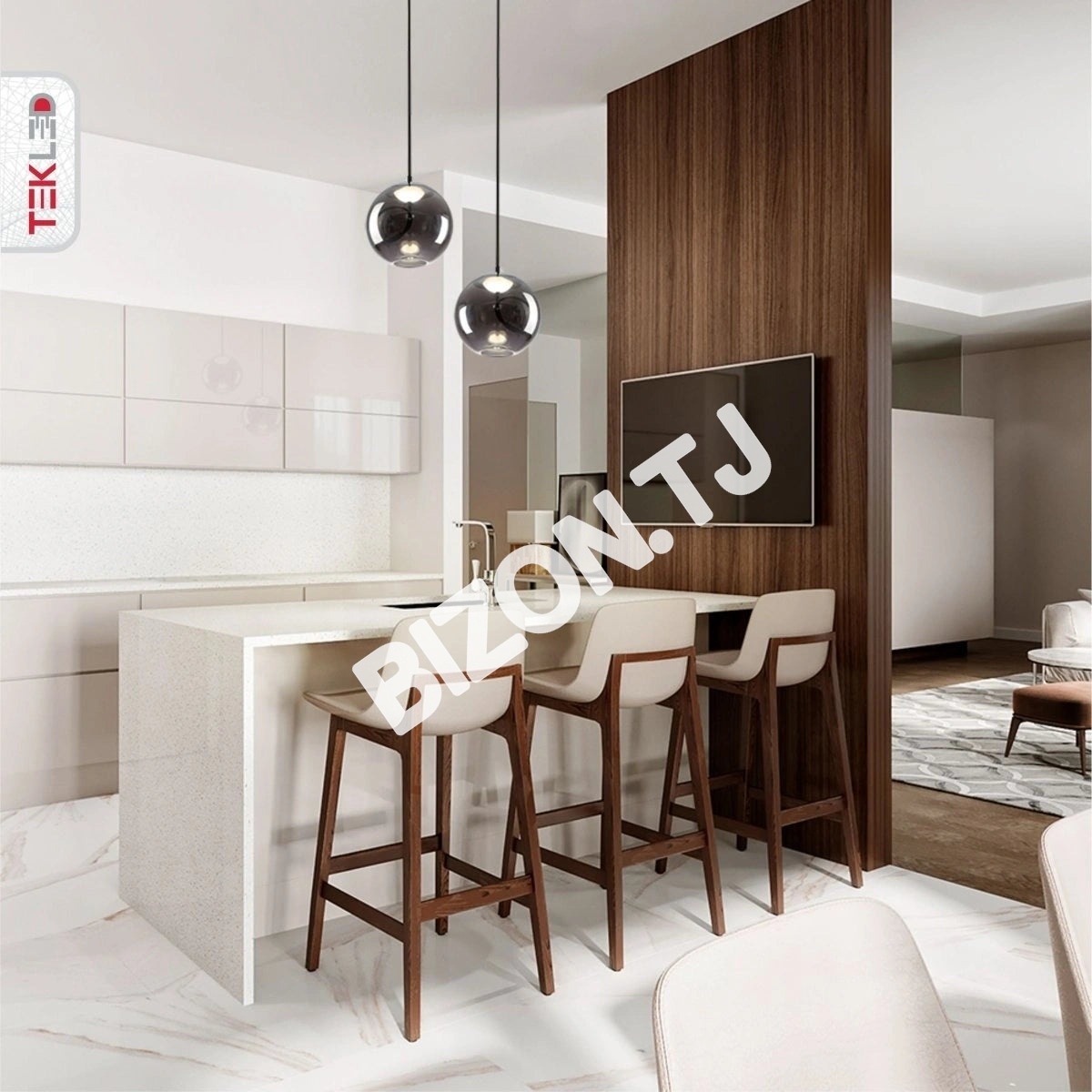 Люстра LED DROP B 180×260, 159-17332 25